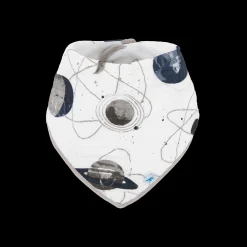 Cotton Muslin + Fleece Bandana Bib 4 Pack - Planetary