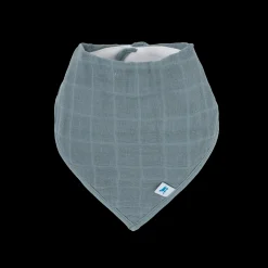 Cotton Muslin + Fleece Bandana Bib 4 Pack - Sea