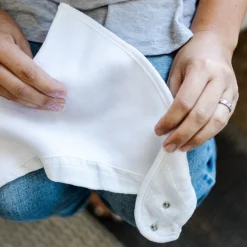 Cotton Muslin + Fleece Bandana Bib 4 Pack - Taupe Cross