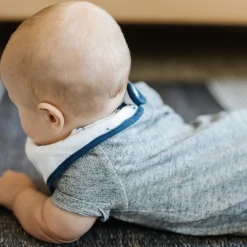 Cotton Muslin + Fleece Bandana Bib 4 Pack - Planetary