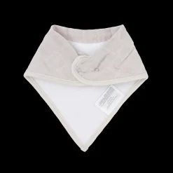 Cotton Muslin + Fleece Bandana Bib 4 Pack - Tropical Leaf