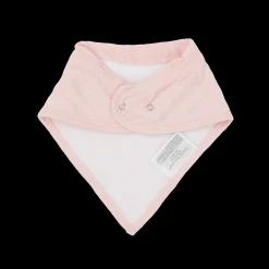 Cotton Muslin + Fleece Bandana Bib 4 Pack - Watercolor Roses 2