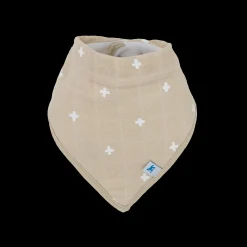 Cotton Muslin + Fleece Bandana Bib 4 Pack - Woof
