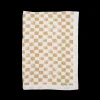 Cotton Muslin Baby Quilt - Adobe Checker