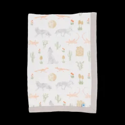 Cotton Muslin Baby Quilt - Desert Night