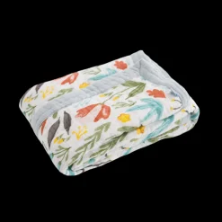 Cotton Muslin Baby Quilt - Meadow