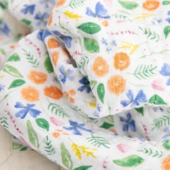 Cotton Muslin Baby Quilt - Mountain Bloom