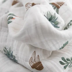 Cotton Muslin Baby Quilt - Prickle Pots