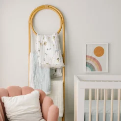 Cotton Muslin Baby Quilt - Party Animals