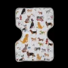 Cotton Muslin Burp Cloth - Woof
