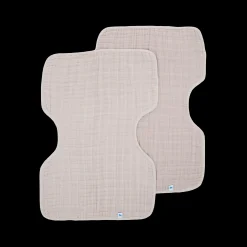 Cotton Muslin Burp Cloth 2 Pack - Porpoise