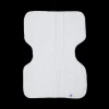 Cotton Muslin Burp Cloth - White