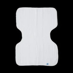 Cotton Muslin Burp Cloth - White