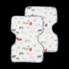 Cotton Muslin Burp Cloth 2 Pack - Farmyard