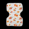 Cotton Muslin Burp Cloth - Georgia Peach