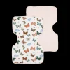 Cotton Muslin Burp Cloth 2 Pack - Butterflies