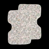 Cotton Muslin Burp Cloth 2 Pack - Pressed Petals