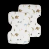 Cotton Muslin Burp Cloth 2 Pack - Party Animals