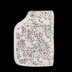 Cotton Muslin Burp Cloth - Pressed Petals