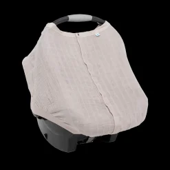 Cotton Muslin Car Seat Canopy - Porpoise