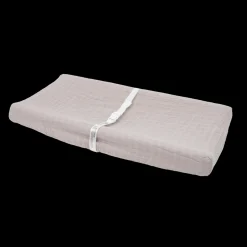 Cotton Muslin Changing Pad Cover - Porpoise