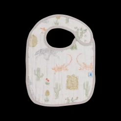 Cotton Muslin Classic Bib 3 Pack - Adobe Checker