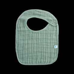 Cotton Muslin Classic Bib 3 Pack - Tropical Leaf