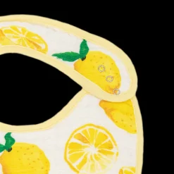 Cotton Muslin Classic Bib 3 pack - Berry Lemonade
