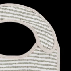Cotton Muslin Classic Bib 3 Pack - Watercolor Roses