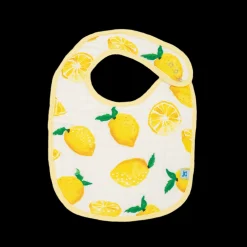 Cotton Muslin Classic Bib 3 pack - Berry Lemonade