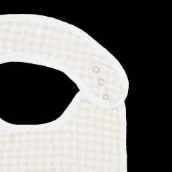Cotton Muslin Classic Bib 3 Pack - Georgia Peach