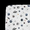 Cotton Muslin Crib Sheet - Planetary