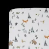 Cotton Muslin Crib Sheet - Forest Friends