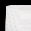 Cotton Muslin Crib Sheet - Unicorn Stripe