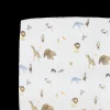 Cotton Muslin Crib Sheet - Party Animals