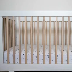 Cotton Muslin Crib Sheet - Shooting Stars