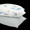 Cotton Muslin Pillowcase 2 Pack - Whales