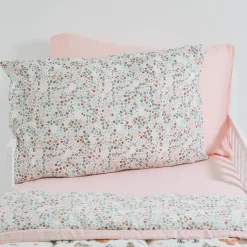Cotton Muslin Pillowcase 2 Pack - Petal Press
