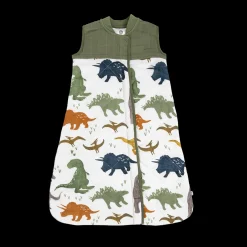 Cotton Muslin Quilted Sleep Bag - Dino Friends