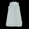 Cotton Muslin Quilted Sleep Bag - Sea Salt