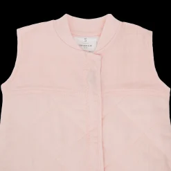 Cotton Muslin Quilted Sleep Bag - Light Pink