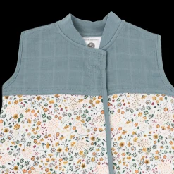 Cotton Muslin Quilted Sleep Bag - Pressed Petals