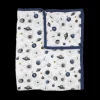Cotton Muslin Quilted Throw - Planetary