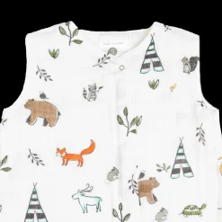 Cotton Muslin Sleep Bag - Forest Friends