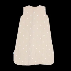 Cotton Muslin Sleep Bag - Taupe Cross