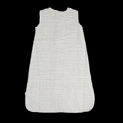Cotton Muslin Sleep Bag - Grey Stripe