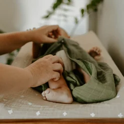 Cotton Muslin Sleep Bag - Fern
