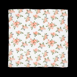 Cotton Muslin Squares 4 Pack - Watercolor Roses