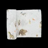 Cotton Muslin Swaddle Blanket - Party Animals