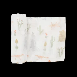 Cotton Muslin Swaddle Blanket - Desert Night